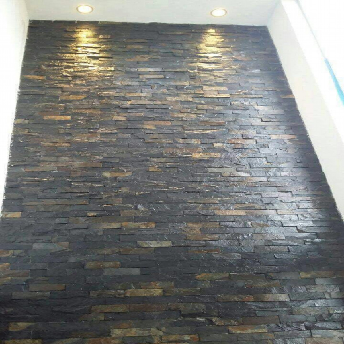 Piedra Pizarra Negro Óxido